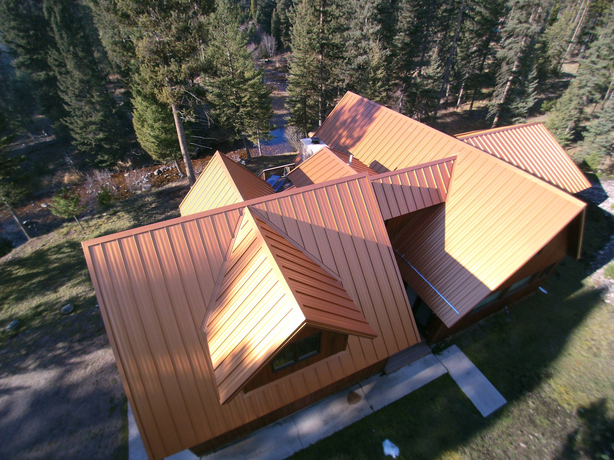 1 Nail Strip Standing Seam Roof Panels Teton Steel Idaho Falls Idaho