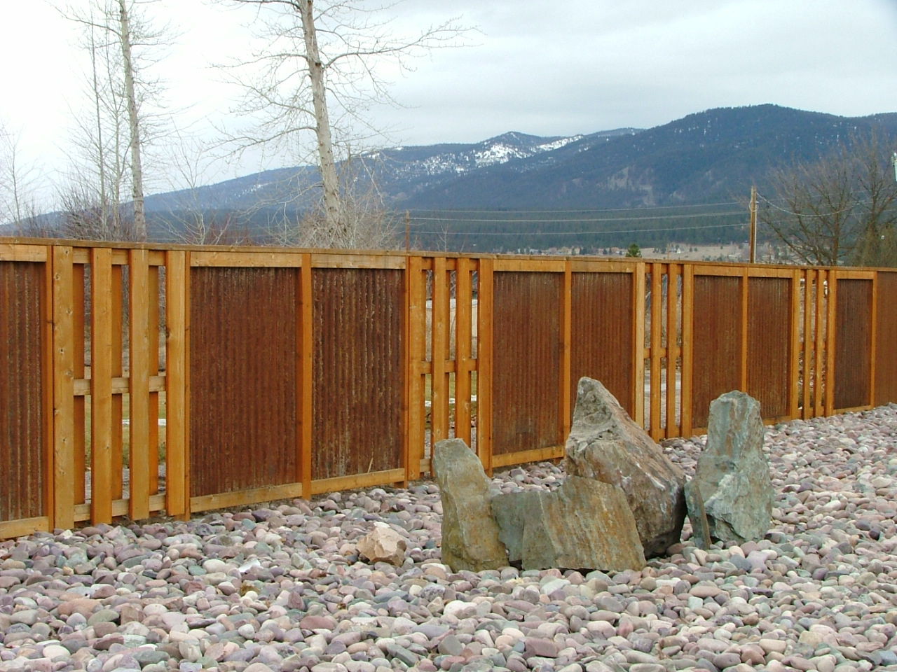 metal fence panels