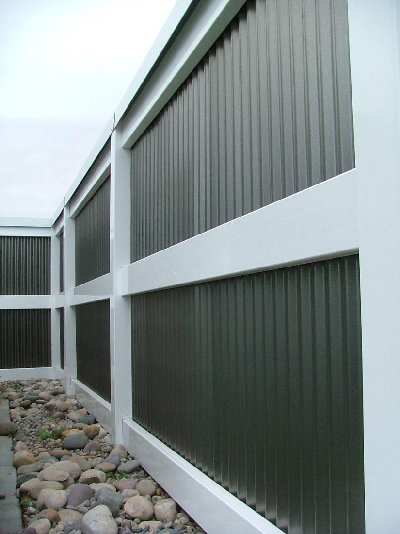 Metal Fenching Panels Corrugated, Corrugated Metal Panels For Fence